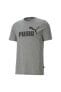 Фото #2 товара ESS Logo Tee-Medium Gray Heather T-shirt