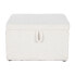 Bench Home ESPRIT White Polyester MDF Wood 60 x 60 x 36 cm