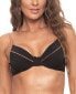 ფოტო #1 პროდუქტის Women's Contrast Detail Underwire Bikini Top