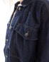 JDY denim jacket in dark wash Dunkelblaue Jeans, XS - EU 34 - фото #3