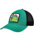 ფოტო #1 პროდუქტის Men's Green, Black Lucky Charms Valin Trucker Snapback Hat