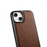 Фото #14 товара Etui pokryte naturalną skórą do iPhone 14 Plus Leather Oil Wax ciemny brąz