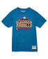 Фото #3 товара Men's Blue Denver Nuggets Hardwood Classics Vintage-like T-Shirt