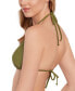 Фото #3 товара Women's Slider Trinagle Bikini Top, Created for Macy's