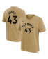 ფოტო #1 პროდუქტის Big Boys Pascal Siakam Gold Toronto Raptors 2023/24 City Edition Name and Number T-shirt