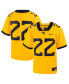 Фото #1 товара Футболка для малышей Nike #22 Золотая футболка игры West Virginia Mountaineers