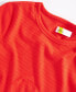 Фото #3 товара Girls Solid Ribbed T-Shirt, Created for Macy's