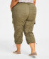 Фото #3 товара Women's Cargo Capri Pants, 2-24W, Created for Macy's