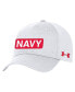 Фото #2 товара Men's White Navy Midshipmen 2022 Special Games NASA Adjustable Hat