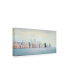 Фото #2 товара Julia Purinton New York Skyline Blue Crop Canvas Art - 15.5" x 21"