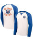 Фото #1 товара Men's Darius Rucker Collection by White, Royal Detroit Tigers Team Color Raglan T-shirt