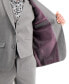 Фото #8 товара Men's Slim-Fit Gray Solid Suit Jacket, Created for Macy's