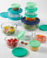 24-Piece Food Storage Set with SnugFit Lids