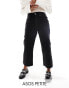 Фото #2 товара ASOS DESIGN Petite cropped easy straight jean in washed black