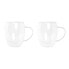 Фото #1 товара Набор из кофейных чашек DKD Home Decor Прозрачный Стеклянный Боросиликатное стекло 350 ml