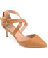 ფოტო #1 პროდუქტის Women's Riva Crisscross Strap Pointed Toe Pumps