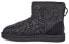 Фото #1 товара Угги женские UGG CLASSIC MINI Sparkle Graffiti 1107034-BLK