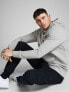 Regular Fit men´s sweatshirt JJECORP 12137054 Light Grey Melange REG FIT - MELANGE