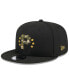 Men's Black Pittsburgh Pirates 2024 Armed Forces Day 9FIFTY Snapback Hat Черный - фото #3