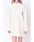 ფოტო #1 პროდუქტის Women's Knit Mini Dress