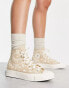 Фото #2 товара Converse Chuck 70 crochet Hi trainers in taupe