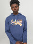 Свитер Jack & Jones JJELOGO Standard Fit Ensign Blue