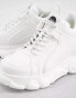 Buffalo Vegan Corin low platform trainers in white weiß, 40 - фото #8