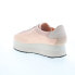 Фото #12 товара Diesel S-Pyave Wedge ET Womens Pink Canvas Lifestyle Sneakers Shoes