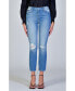 ფოტო #1 პროდუქტის Women's Joan High Waisted Straight Jean