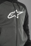 Фото #13 товара Hoodie Alpinestars Chrome Sport Anthrazit-Schwarz-Weiß