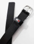 Фото #4 товара Tommy Jeans oval 3.0 belt in black