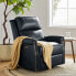 Chapas Transitional Genuine Leather Power Recliner