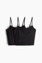 Фото #1 товара 2-pack Shelf-bra Sports Tops