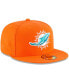 Men's Orange Miami Dolphins Omaha 59FIFTY Hat