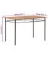 Dining Table Brown 47.2"x27.6"x29.5" MDF