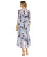 2-Pc. Floral-Print Jacket & Gown Set