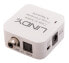 Фото #1 товара Lindy AudioConverter Coaxial/Optical - Toslink - RCA - White