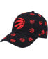 ფოტო #2 პროდუქტის Men's '47 Black Toronto Raptors Confetti Cleanup Adjustable Hat
