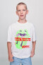 The rolling stones ® neon print t-shirt