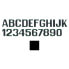 Фото #2 товара INTERNATIONAL LETTERFIX A Letter Stickers