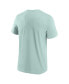 ფოტო #3 პროდუქტის Branded Men's Mint Paris 2024 Euphoric Primary T-Shirt