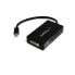 Фото #2 товара StarTech.com Travel A/V adapter: 3-in-1 Mini DisplayPort to DisplayPort DVI or HDMI converter - 0.15 m - Mini DisplayPort - DisplayPort + DVI-D + HDMI - Male - Female - Straight