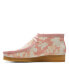 Фото #5 товара Clarks Wallabee Boot 26166096 Womens Pink Suede Lace Up Chukkas Boots