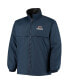 Фото #3 товара Men's Navy Chicago Bears Triumph Fleece Full-Zip Jacket