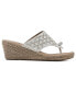 Фото #2 товара Women's Beaux Espadrille Wedge Sandals