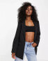 Фото #1 товара New Look boyfriend blazer in black