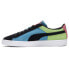 Фото #5 товара Puma Suede Classix Fly Lace Up Mens Black, Blue, Pink, White Sneakers Casual Sh