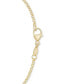 Macy's cultured Freshwater Pearl (7 1/4 x 8mm) Heart 18" Pendant Necklace in 14k Gold-Plated Sterling Silver