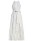 ფოტო #8 პროდუქტის Women's Plisse Halter Tiered Maxi Dress