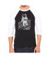 Astronaut Men's Raglan Word Art T-shirt